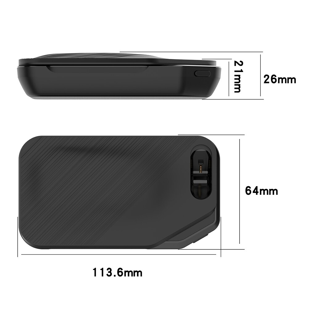 Draagbare Hoofdtelefoon Opladen Box Headset Opslag Beschermende Universele Usb Charger Case Voor Plantronics Voyager 5200 5210 Box Case