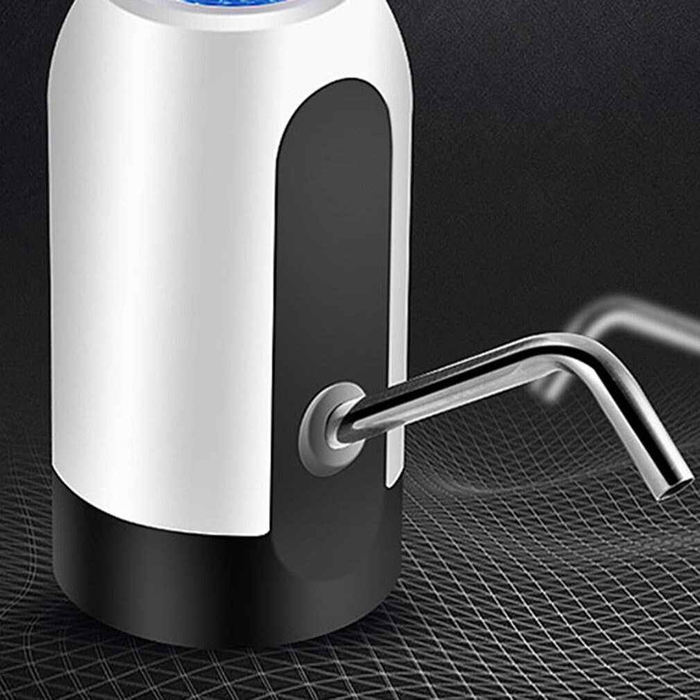 Elektrisk vanddispenser bærbar smart trådløs gallon drikkeflaskekontakt usb genopladelig 2 farver