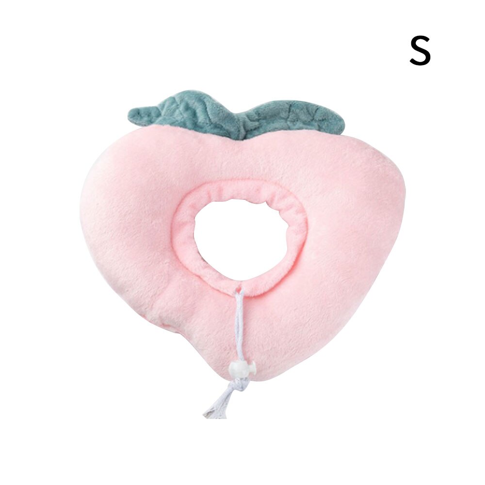 Adjustable Elizabeth Collar Anti-Licking Pet Recovery Ring Anti-Bite Protective Ring Surgery Wound Healing Circle For Dogs Cats: pink / S