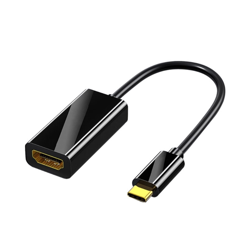 Clear 4K USB C To HDTV Adapter Screen Mirroring Highly Multimedia Interfaces Highly Speed Data Transmission: Default Title