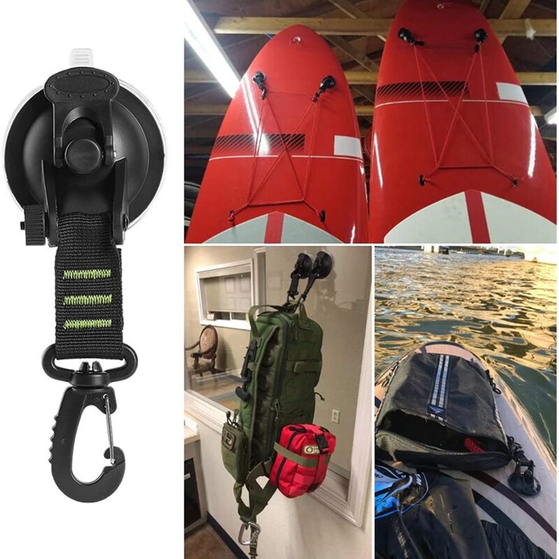 6 Pcs Heavy Duty Suction Cup Anchor With Securing Hook Tents Securing Hook For Car Side Awning Boat Camping Tarp