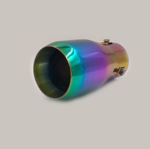 For Nissan NOTE car style muffler exterior end tail pipe dedicate stainless steel exhaust tip tail frame outlet: A1070Ma76