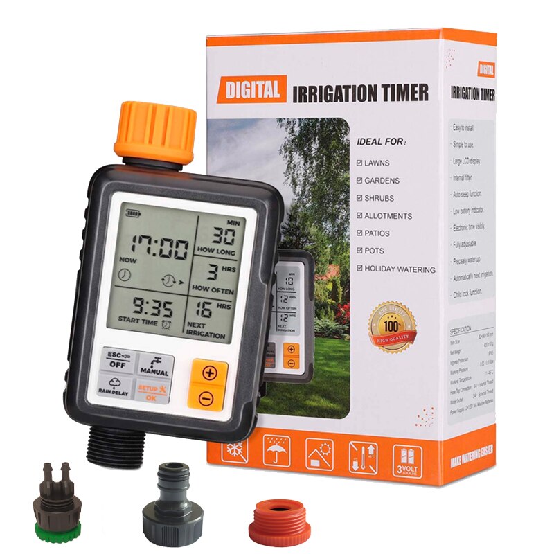 Wodoodporna regulator czasowy robić nawadniania inteligentny sterownik nawadniania system nawadniania podlewanie ogrodu zegar