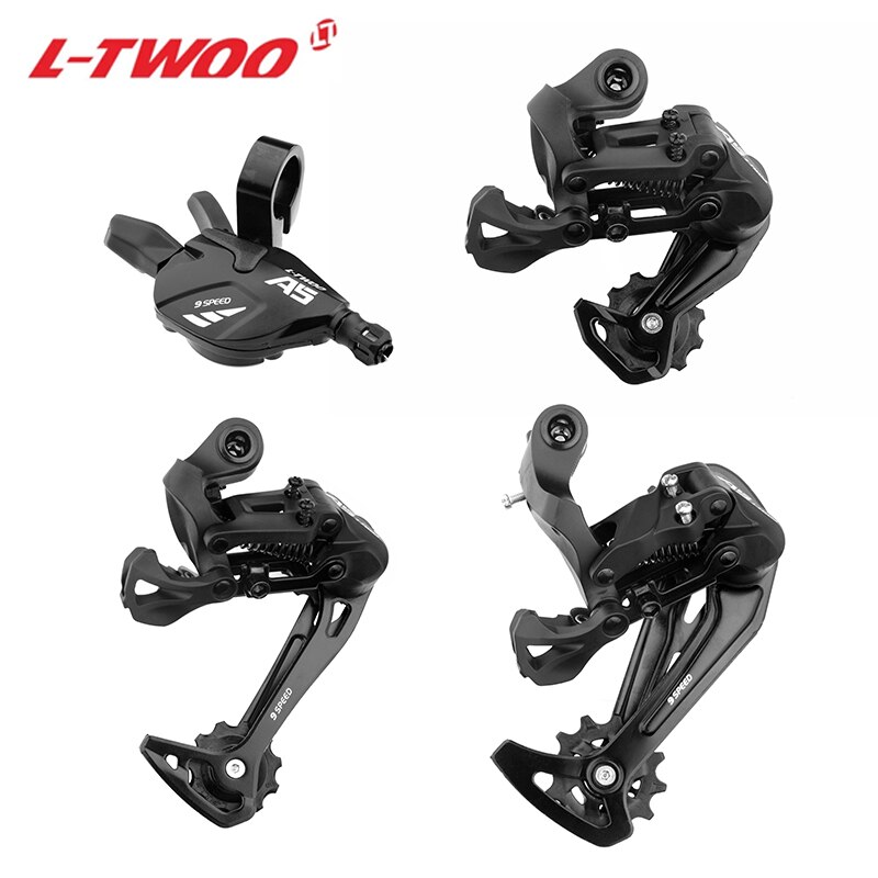 L-TWOO-A5 przerzutka tylna MTB i zestaw rowerowy drogowy 1*9 prędkości, dźwignia zmiany biegów 9 prędkości, 2x9 V, nadaje się robić Shimano sram
