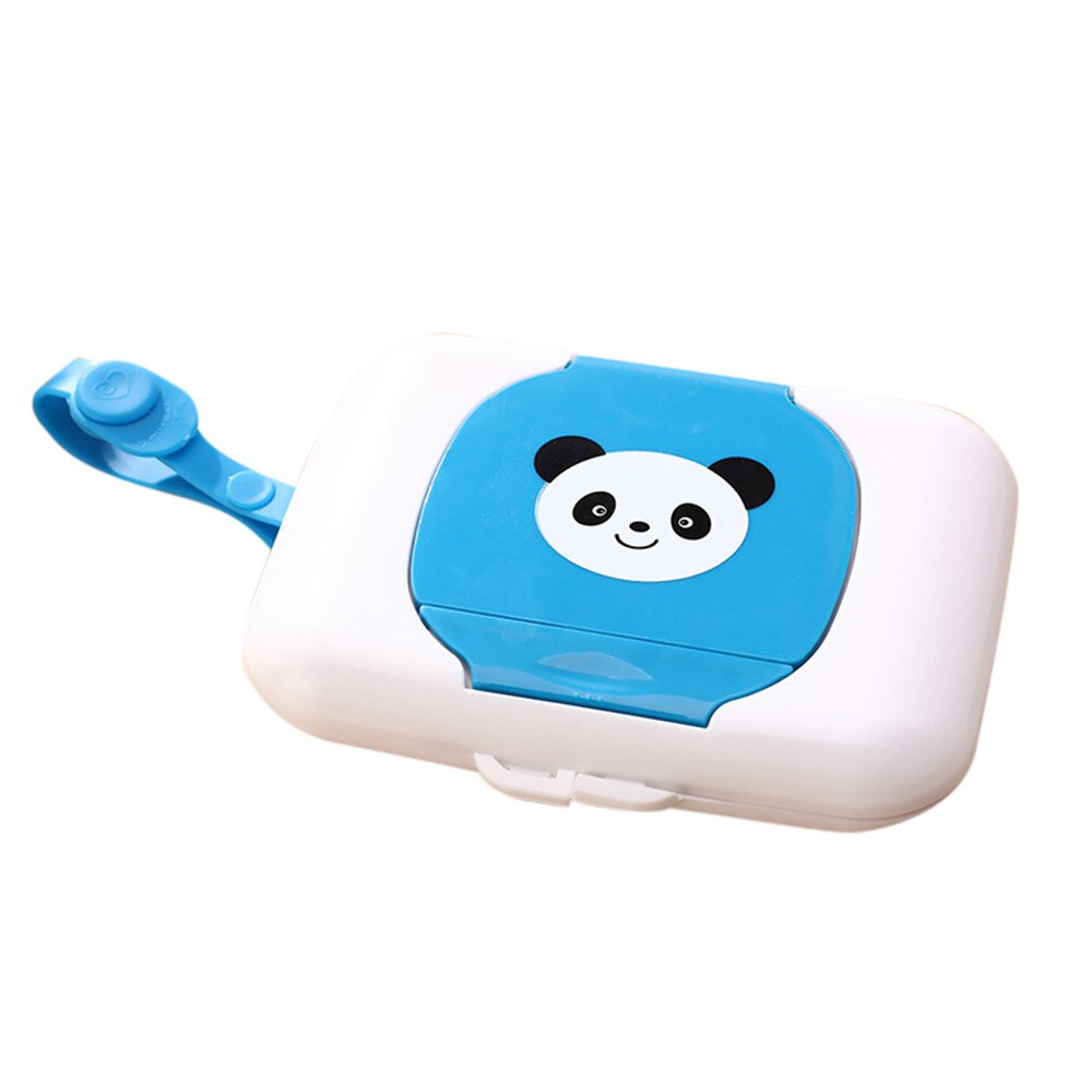 Boîte à lingettes humides Non toxique pour bébés, étui de voyage pour lingettes humides pour enfants, distributeur à langer, support de rangement pour mouchoirs: A