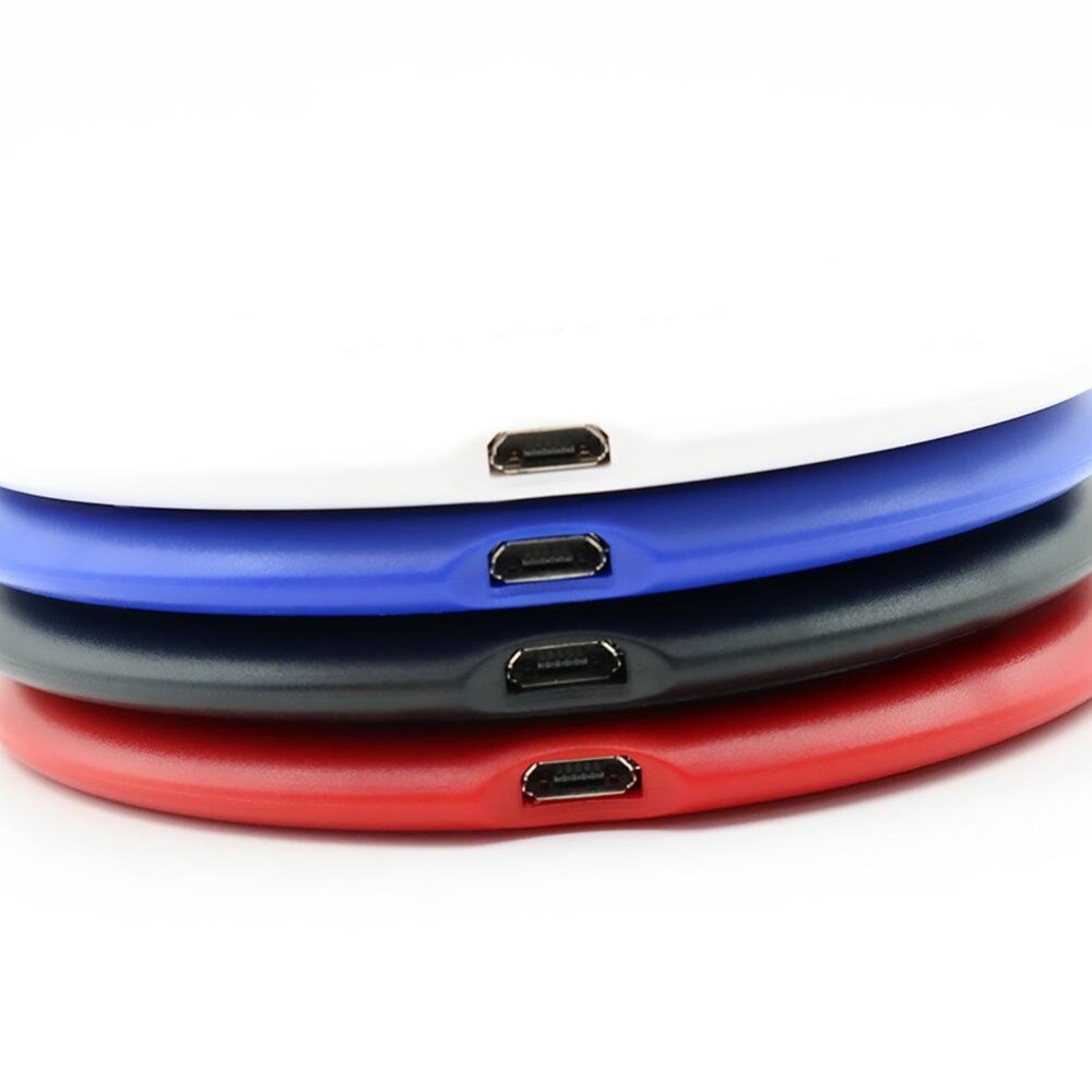 Qi trådløs oplader til iphone 8 x xr xs max  qc3.0 hurtig trådløs opladning til samsung  s10 s9 note 8 9 usb oplader pad