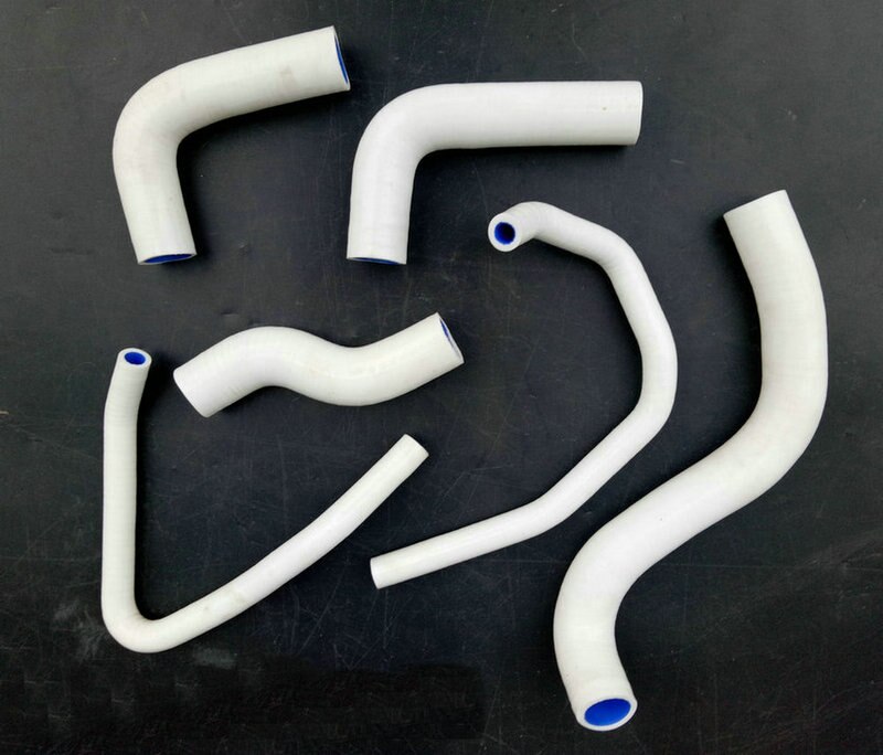 Coolant Pipe Silicone Radiator Hose For Kawasaki Z1000 Z-1000 Z1000A 2003 2004 2005 2006 kit 03 04 05 06: WHITE