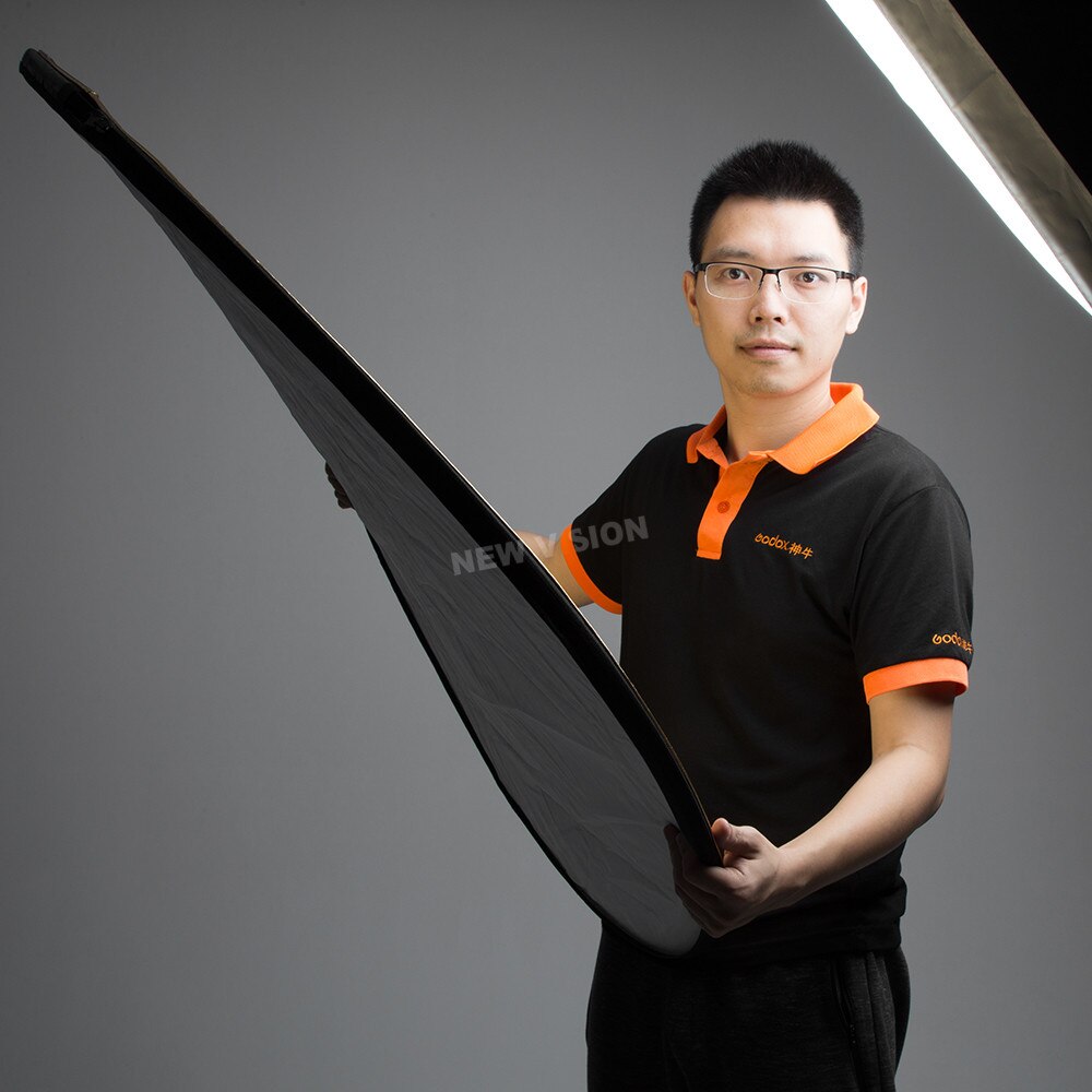 Godox 60X90Cm 80Cm 110Cm 100X150Cm 150X200Cm 2 In 1 inklapbare Licht Ronde Fotografie Reflector Voor Studio Multi Photo Disc