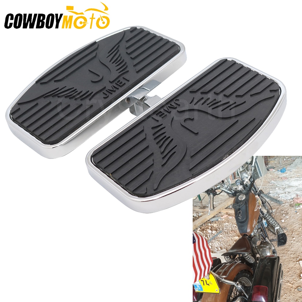 Reposapiés delantero y trasero para motocicleta, 24cm, para SUZUKI Intruder, Volusia 400, 800, VL400, VL800, Boulevard, C50