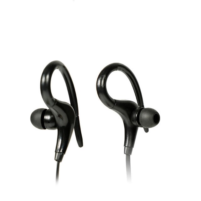 Wireless Bluetooth Headset Headphones Stereo Foldable Sport Earphone bluetooth earphone Microphone headset and earhook 2: black 2