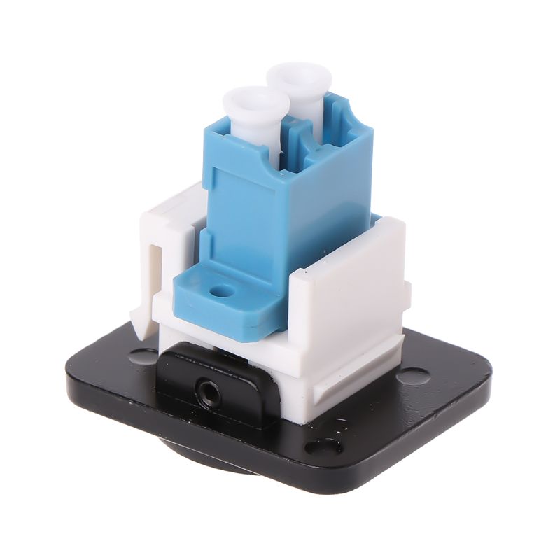 CNLINKO Industrial Fiber Optic Connector – Panel Mount, IP67, Single Mode LC, Female Socket