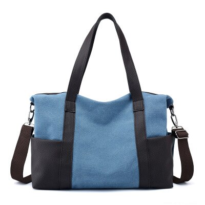 Women's handbag,LOSMILE Canvas large Totes Shoulder Bag Hobo Bags: Blue