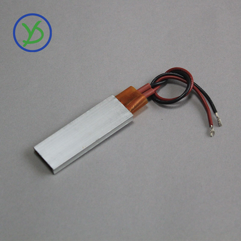 Ac  dc 12v 70c konstant temperatur ptc varmelegeme med skal 60*21mm