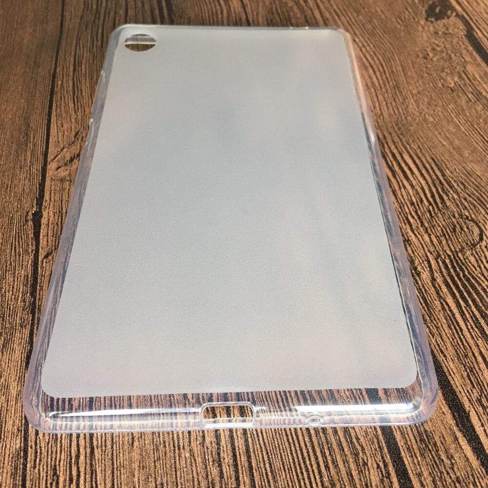 Para lenovo tab m7 2019 2gen 2021 3gen modelo TB-7305x/f/i TB-7306x/f/i caso tablet tpu transparente macio à prova de choque capa + presente