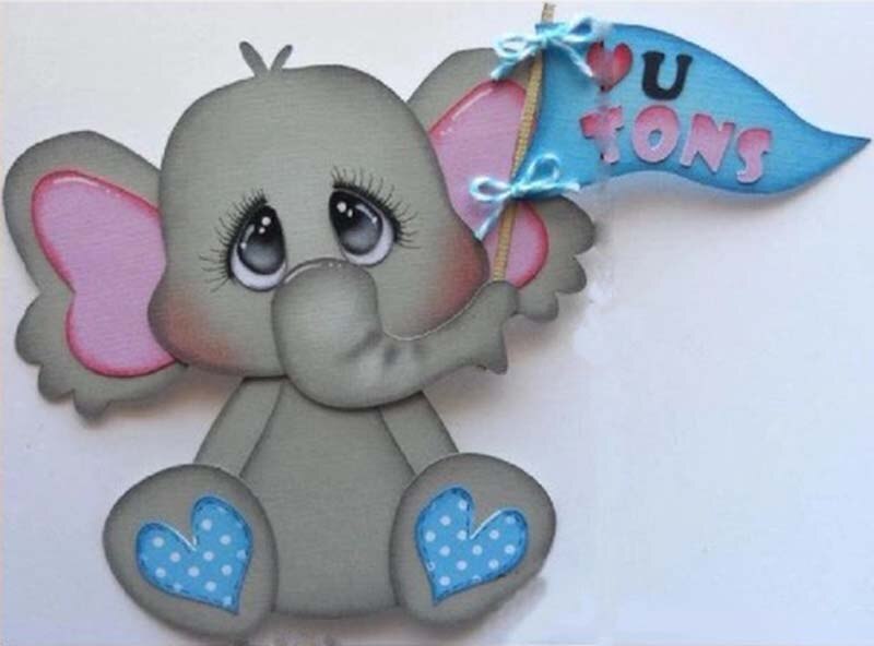 Zwierząt słoń metal wykrojniki Scrapbooking papier robić albumów rękodzieło robić rękodzieła karty szablony artystyczne nóż