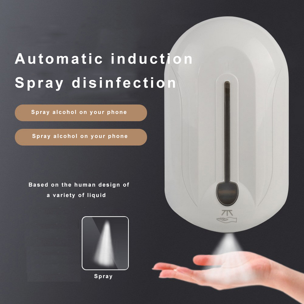 1100ml Sensor Sanitizer Dispenser Spray for Alcohol Medicine Disinfectant Battery Power