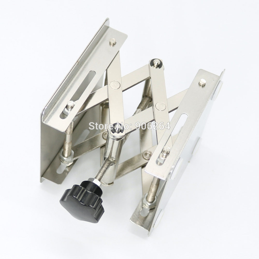 Small 150*150*260mm Manual Lab Lift Table Stainless Steel lifting platform 150*150mm Door to Door