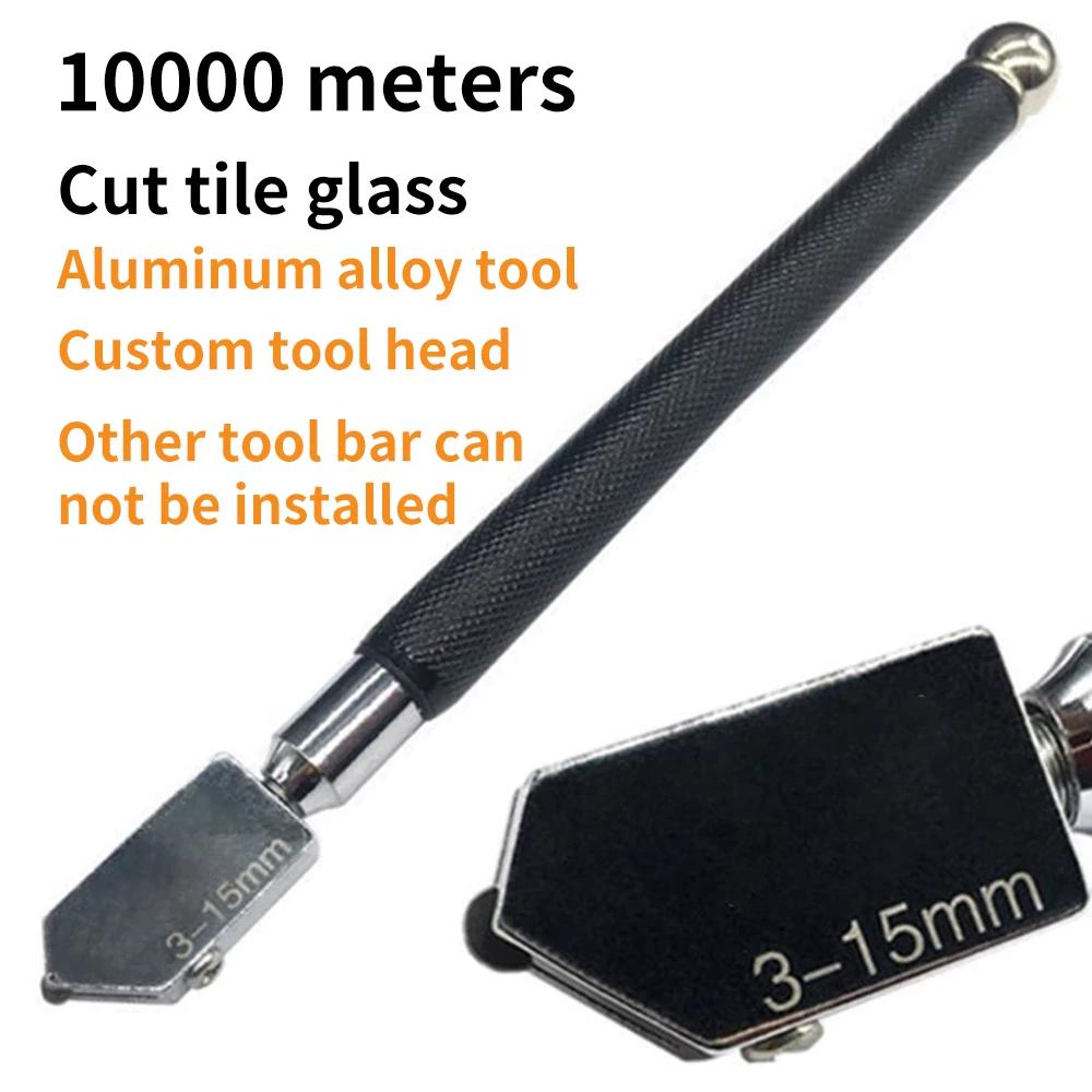 Professionele Glassnijder Ijzeren Handvat Roller Mes Voor Diamond Precision Cutter Wiel Glassnijder Handheld Tegel Gereedschap