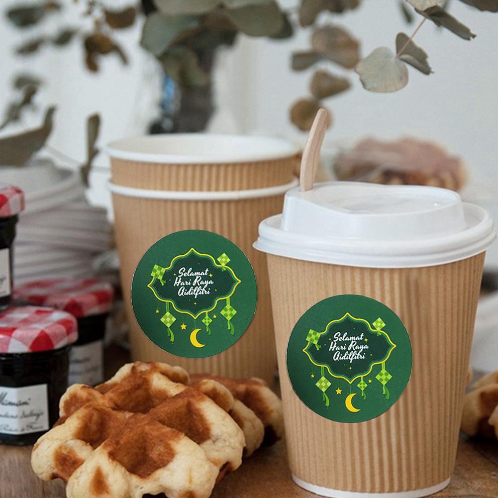 150PCS/10 Sheets Eid al-Fitr Box Sealing Sticker EID MUBARAK Sticker Eid Decorations Islamic Muslim