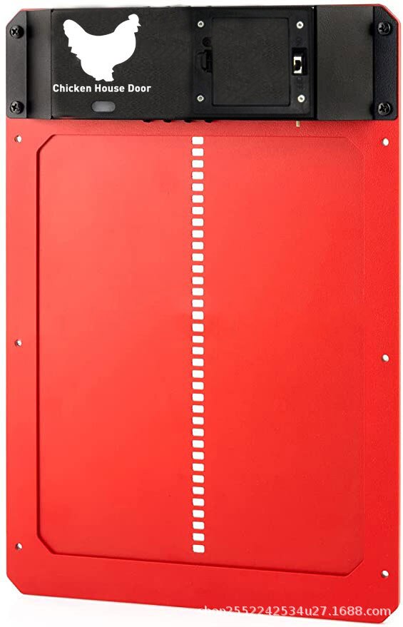 Automatic Chicken Coop Door Light Sense Ultimate Door For Chicken Auto Open Close Door Opener Poultry Chicken Duck Door Opener: Default Title