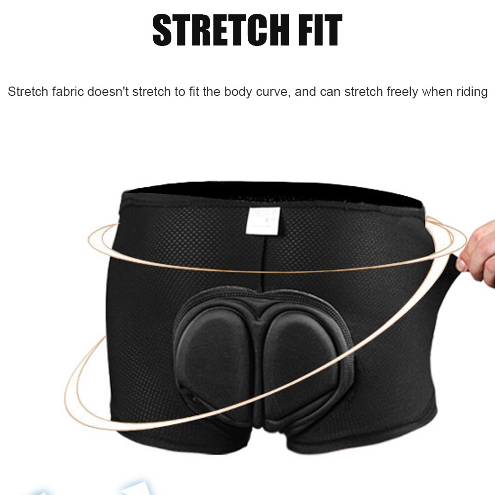 Unisex Breathable Cycling Shorts Cycling Underwear 5D Gel Pad Shockproof Bicycle Underpant MTB Road Bike Underwear Man Shorts