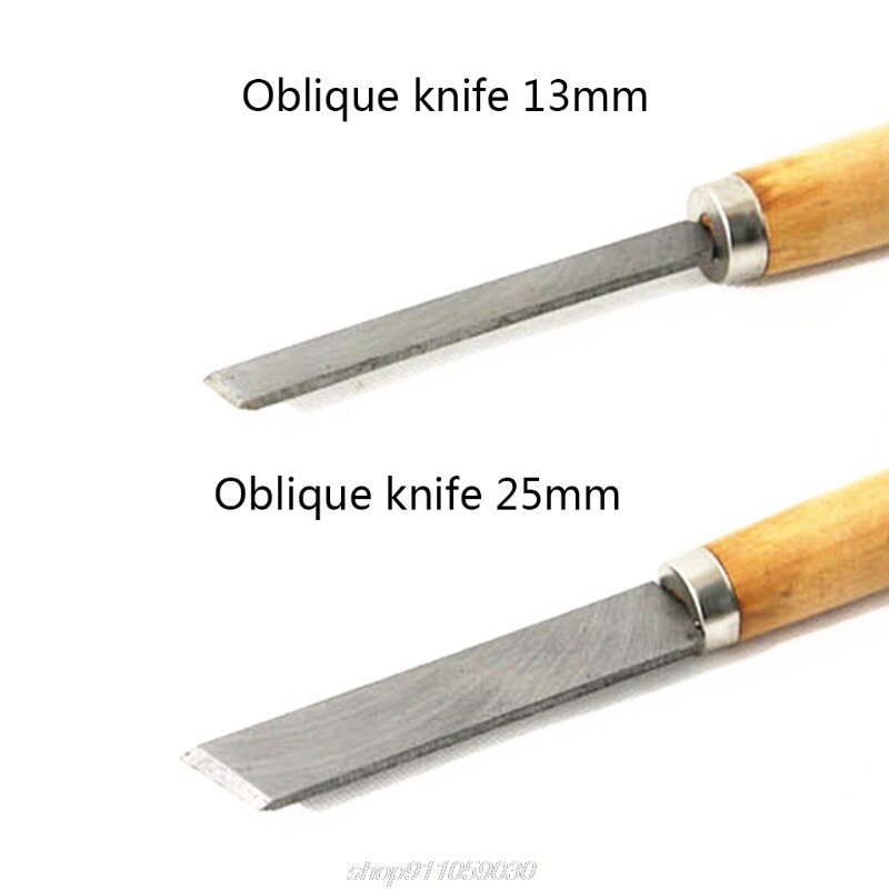 8 sztuk nóż robić rzeźbienia w drewnie tokarka dłuta toczenie narzędzia robić obróbki drewna wyżłobienie skos rozstanie włócznia A10 21 Dropship
