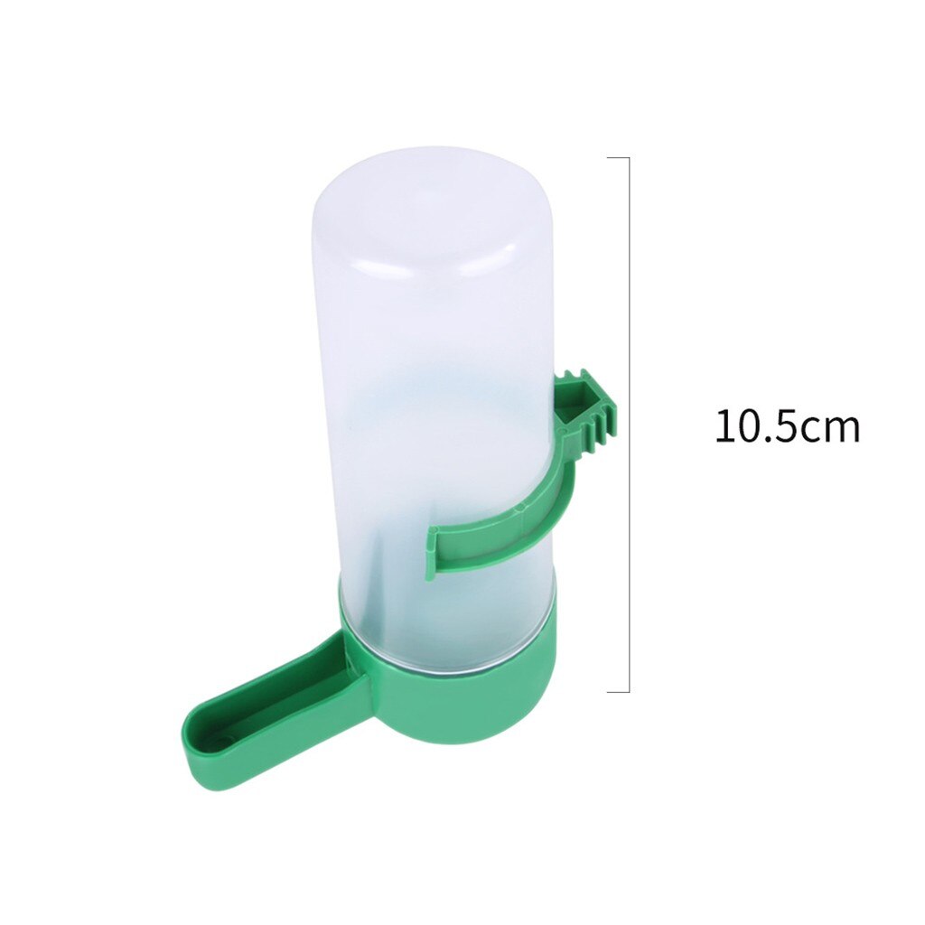 Automatic Plastic Bird Feeder Bird Water Bottle Drinker Container Food Dispenser Hanging For Pigeon Bird Accessories: B