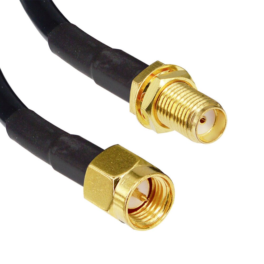 5M SMA Cable macho a antena hembra SMA extensión conector RG58