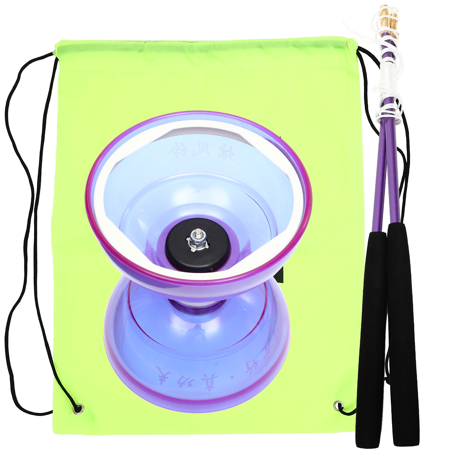Diabolo Fitness Equipment Yoyo Stroller Juggling Kit Elderly Bearing Chinese for Toddler Yo-yo