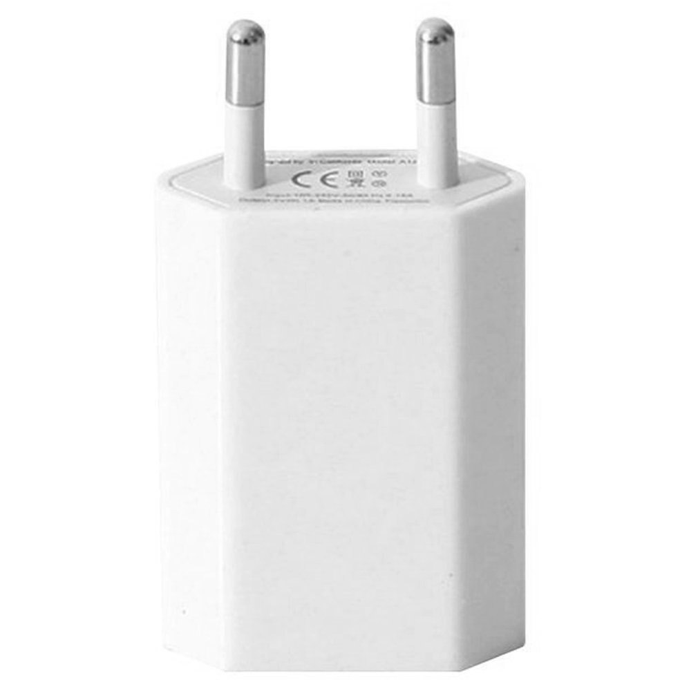 Usb Fast Charger Adapter Kabel Muur Travel Snellader 3.0 Eu Plug Enkele Usb-poort Socket Compatibel Met Telefoon Pad tablet: White B