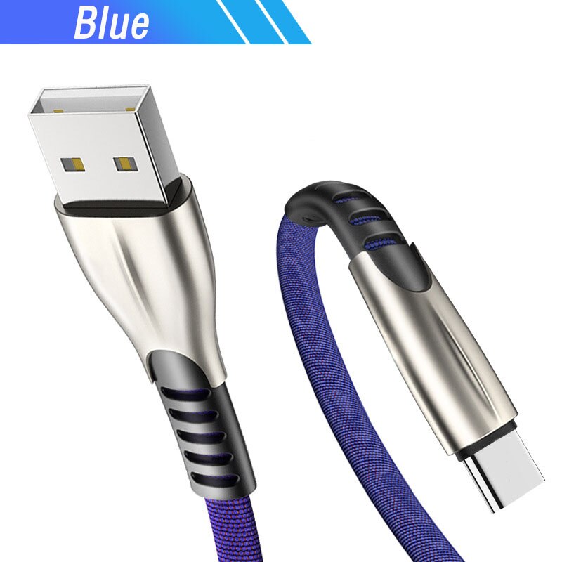Type C Fast Charge Cable 3m for Xiaomi Mi 9T 9 Se Mix 4 3 Alpha Redmi Note 8 Pro 8A Switch Garas Usb C Charging Wire 2 3 Meter: blue / 1m