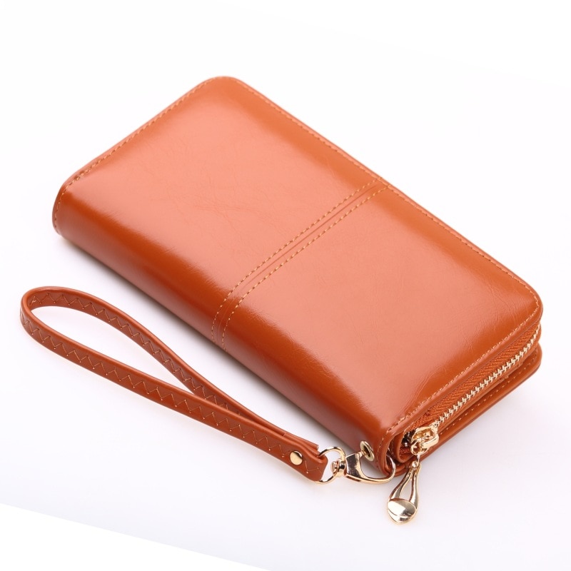 Wallet Female PU Leather Wallet Leisure Purse Ladies Top Women Wallets Long Coin Purse Card Holders Carteira Feminina