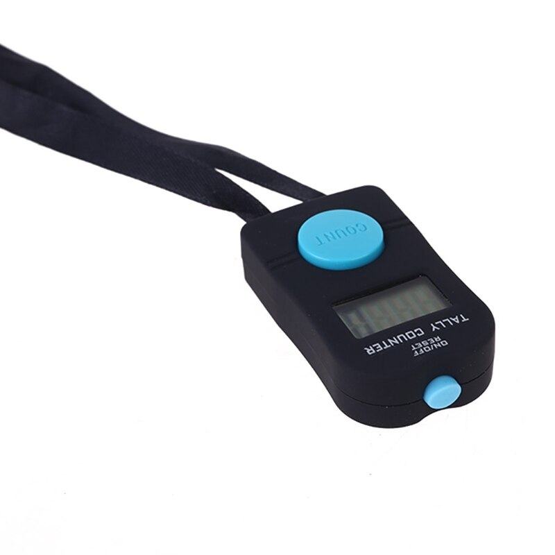 Portable 4-digit Digital Electronic Counter with Sound Manual Reset Tally