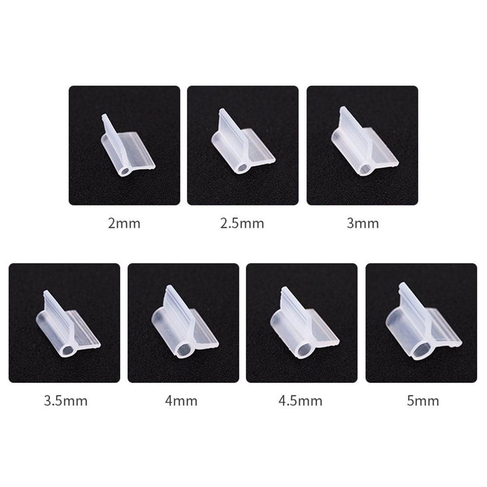 500pc 2-5mm entclips planten wijnstok struiken enten inbogen bevestigingsclips enten fruit zaailingen bloemen groente gadget kit