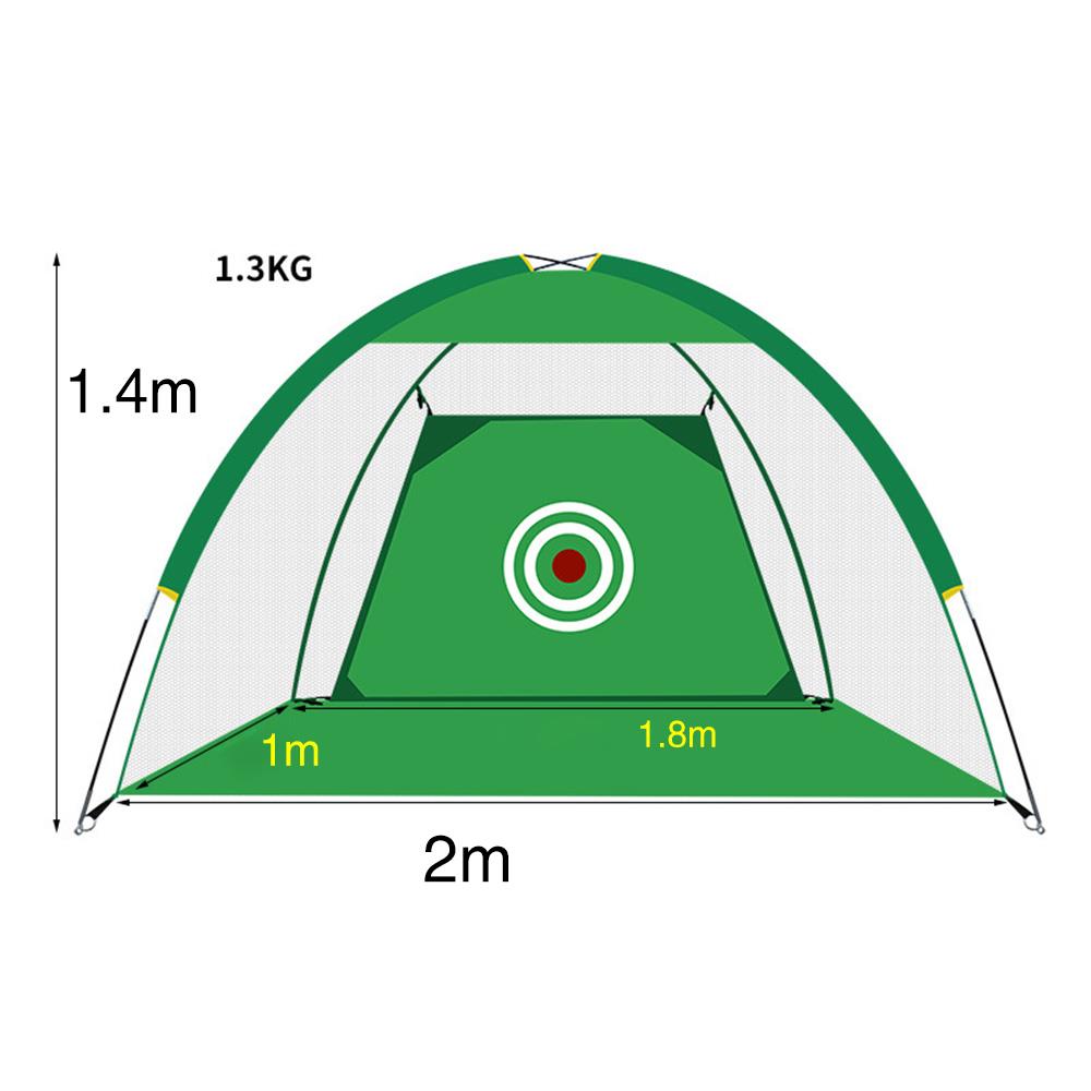Golf træningsnet udendørs golf chipping netto rejse græsplæne nylon 210d oxford klud golf træningsnet hjem værktøj rammer