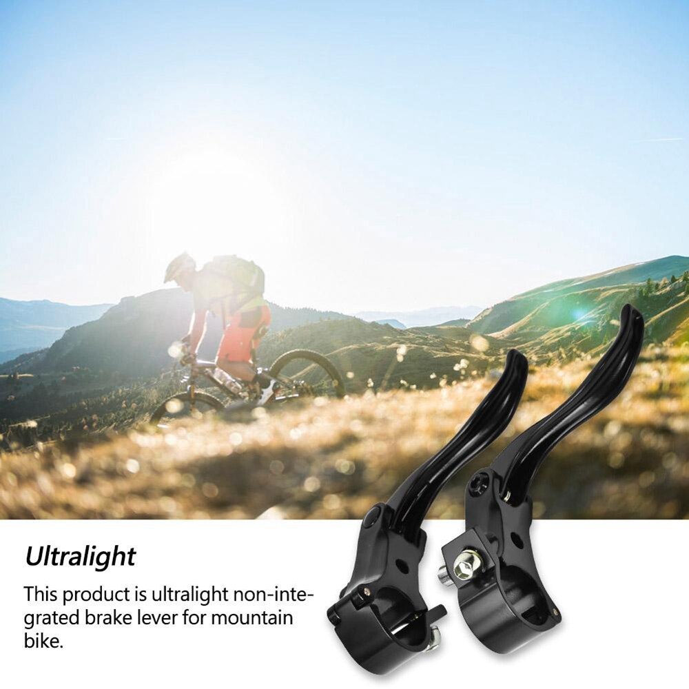 Leviers de frein de vélo en alliage d'aluminium, poignée confortable, antirouille, , accessoires de remplacement, 24mm, 1 paire