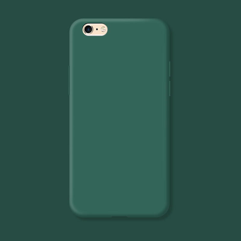 Nueva funda original Fundas para iphone 6 6s funda protectora de silicona a prueba de golpes para iphone6 Plus: Aluminio / Multicolor
