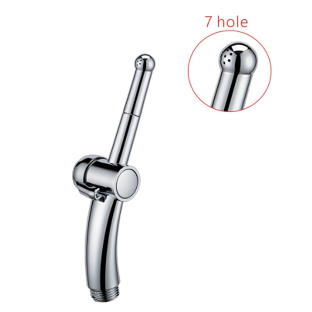 Bidet Doek Luier Sproeier, Hand Held Bidet Sproeier Set, Abs Luier Sproeier Voor Wc, , in Chroom.