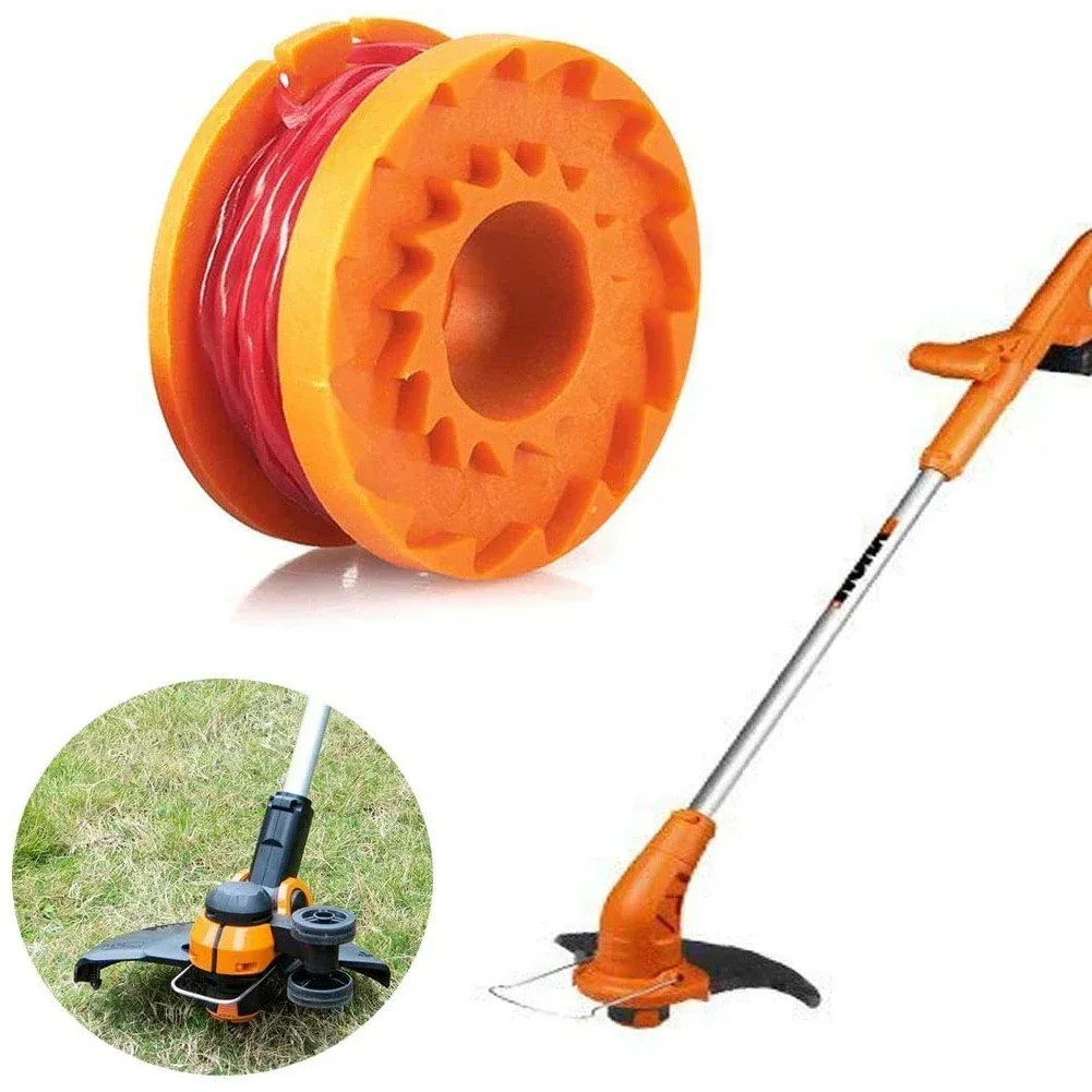 Trimmer Spool Line For Worx WG154 WG163 WG180 WG175 WG155 WG151 WG160 Cordless Grass Trimmer Blade Cutter Lawn Trimmer Replace