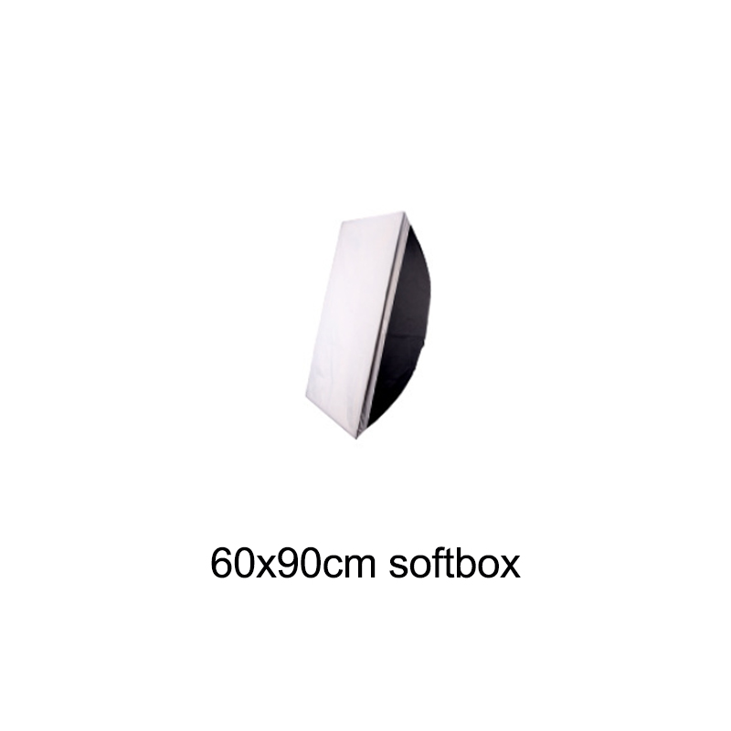 Latzz 500W/300W/400W Led Video Licht Accessoires, 60X90Cm Softbox,65Cm Lantaarn Softbox,90Cm Diepe Grille Softbox En Licht Statief: Beige