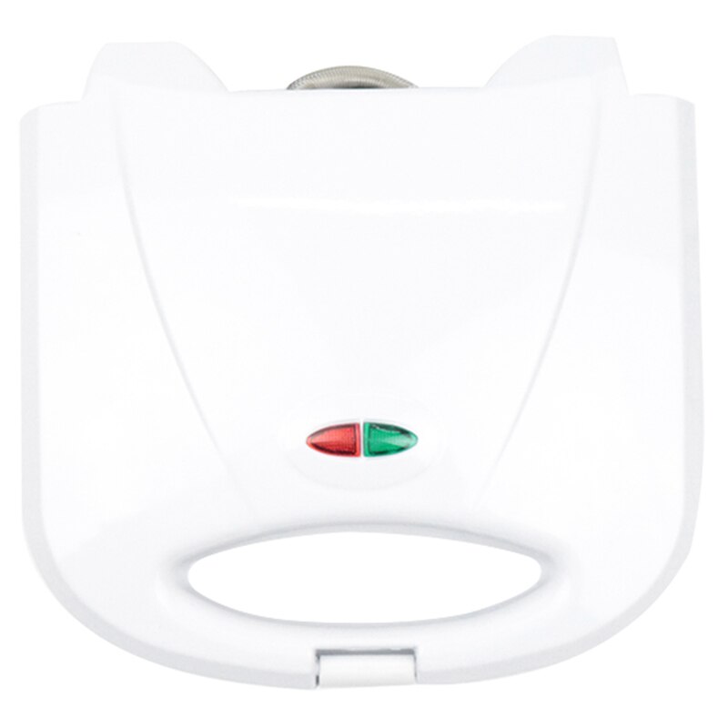 Sandwichera eléctrica multifuncional de hierro, máquina para hacer sándwiches de 750W, horno de masa semiesférica, enchufe estadounidense