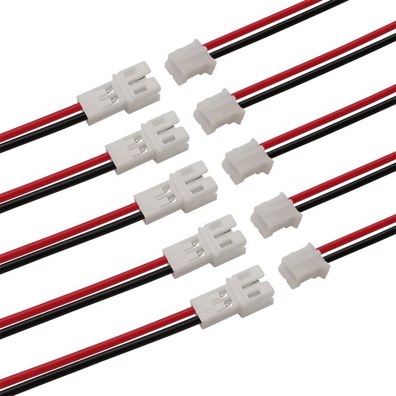 20CM JST PH 2,0 2,0mm Tonhöhe 2 Stift Männlich Weiblich Kabel Stecker Mikro JST PH-2 P Stecker Jack Buchse Endgeräte Draht Kabel Anschlüsse