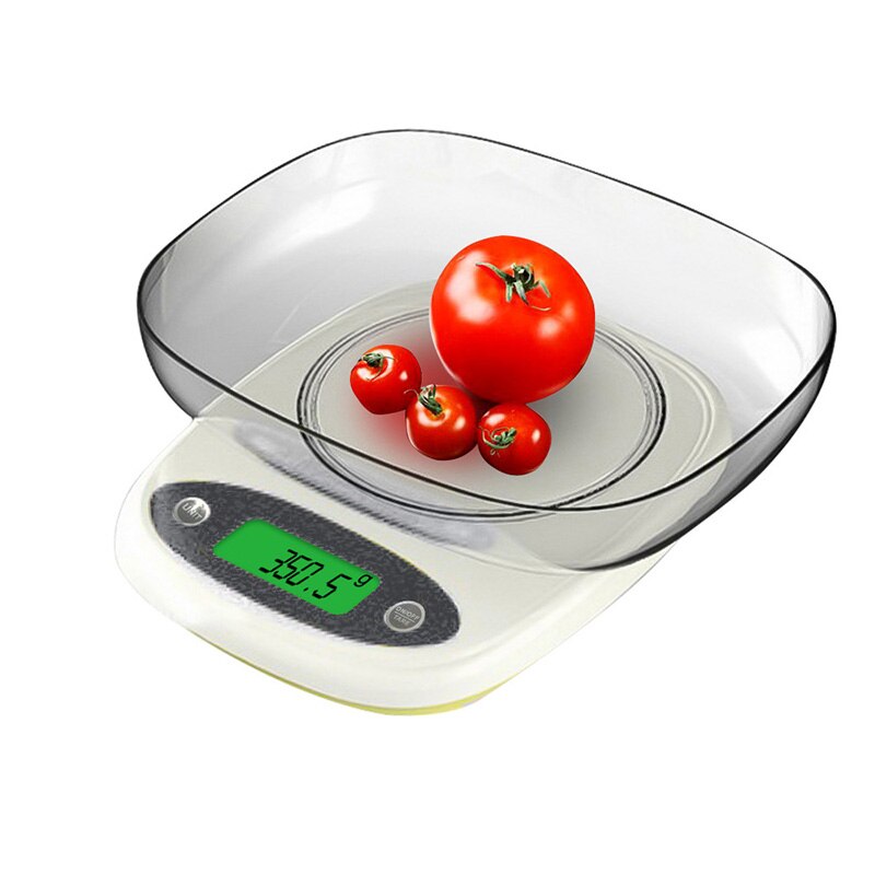 7kg/3kg 0.1/1g mini køkken vægt skala høj præcision lcd digital display skala gram vejning skala til mad smykker: 3kg baggrundsskål