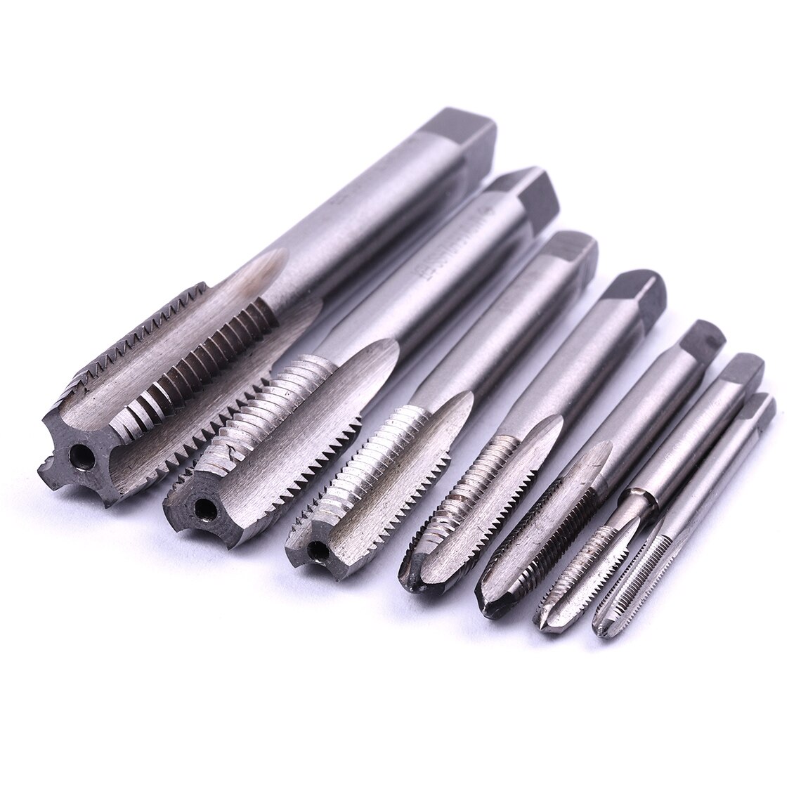 1pcs HSS Metric Tap Set Hand Machine Tap M3 4 5 6 8 10 12 Linkerhand Draad Boor bits