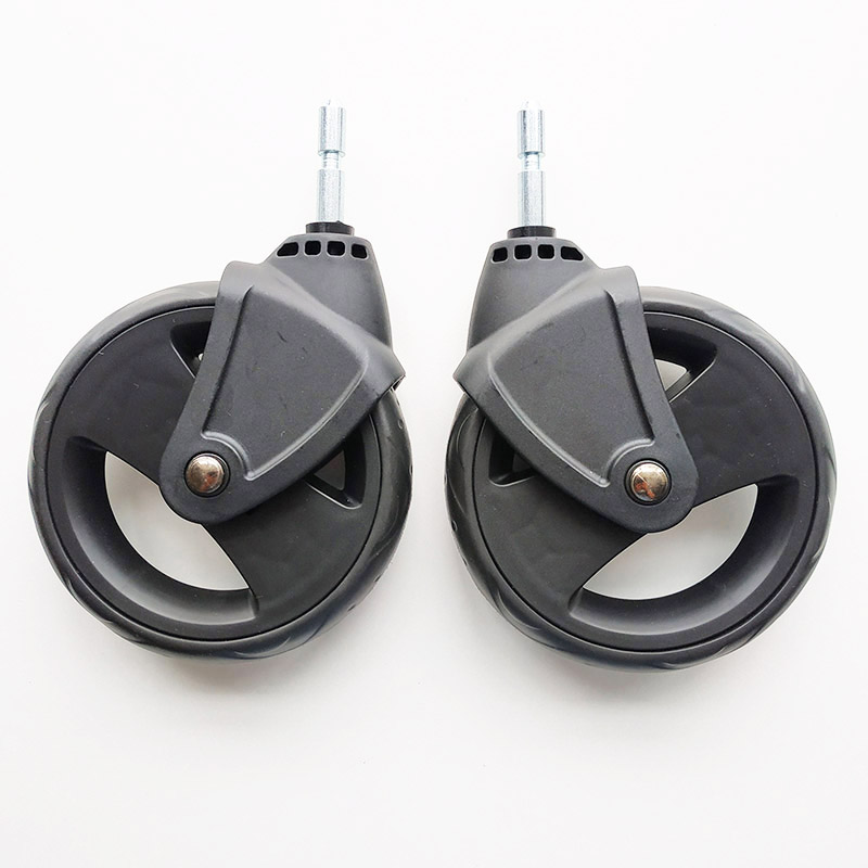 Kinderwagenrad für 4-in-1-Autositz, kompatibel mit ähnlichem Kinderwagen mit Lagerachse, Kinderwagen Vorder- oder Hinterrad, Bebe-Zubehör