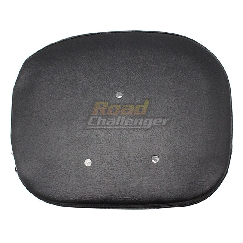 Almohadilla de respaldo de pasajero para Harley Touring Road King Street Electra Glide FL FLHT FLHX, barra Sissy desmontable negra