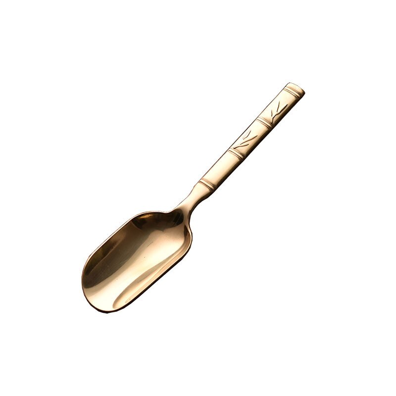 Chinese Tea Spoons Copper Tea Scoop Spoon Tea Leaves Chooser Holder Chinese Kongfu Tea Accessories Tools