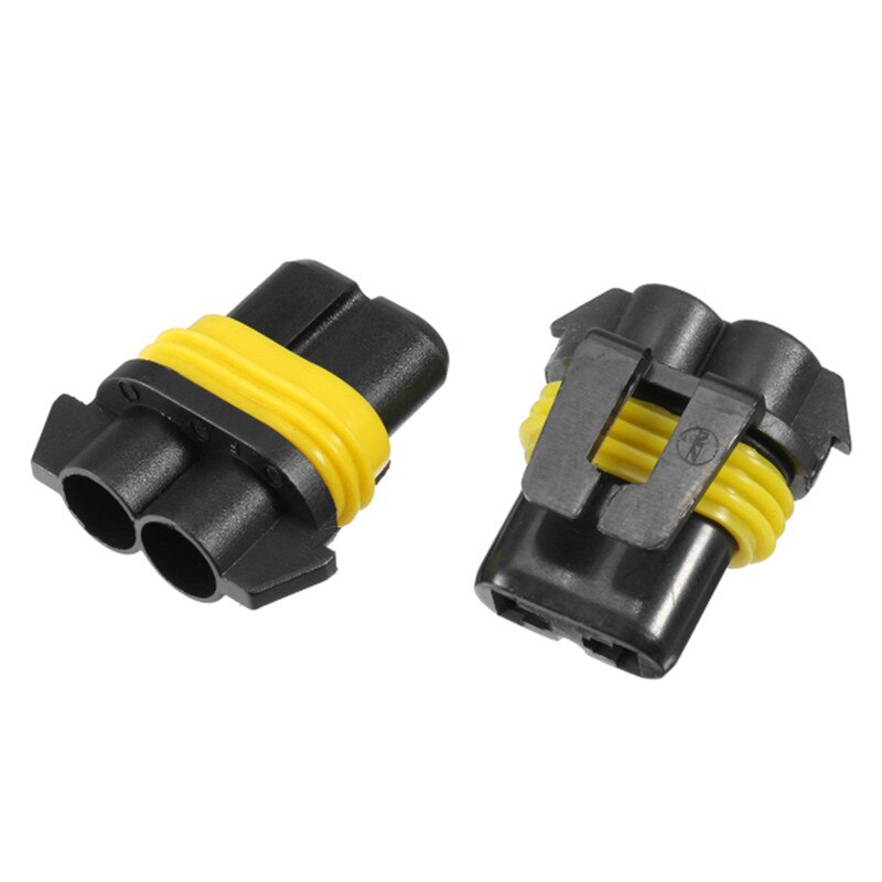 2 set 9005 9006 Vrouwelijke Mannelijke Draad Connectoren Voor HID Stopcontact Adapter Gezamenlijke Hoofd HB4 HB3