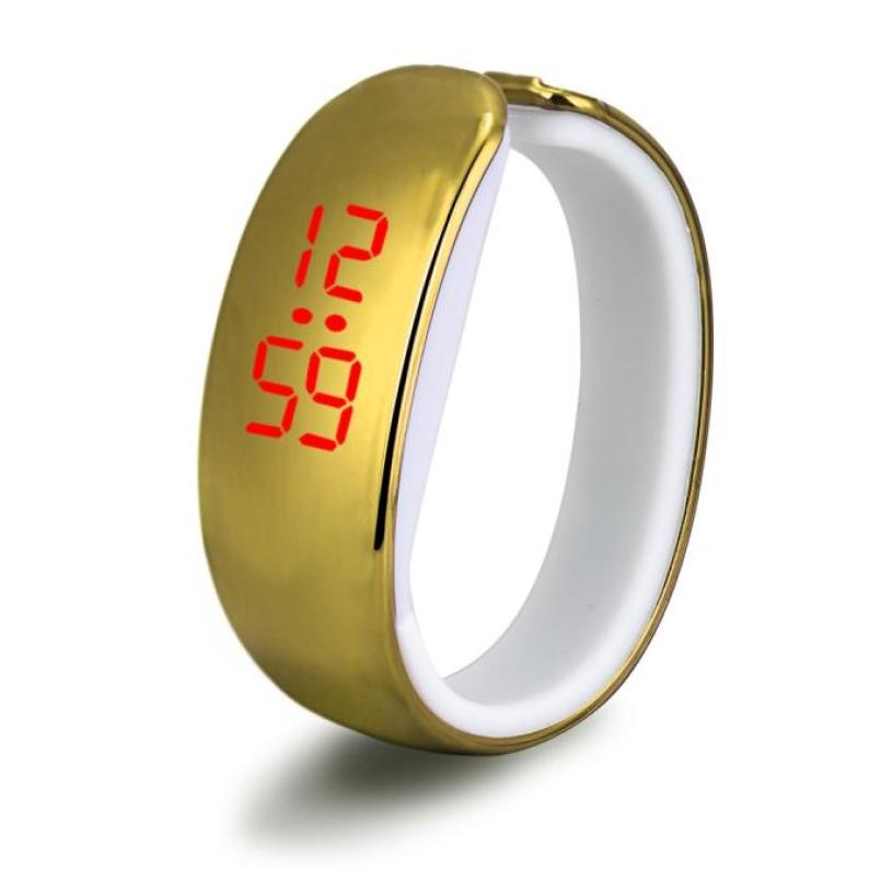 Stijlvolle Mannen Vrouwen Relogio Rubber Led Horloge Datum Sport Armband Digitale Horloge J17W30 Hy