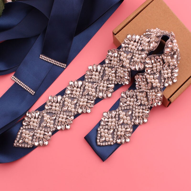 Bruids Jurk Riem Dames Riem Trouwjurk Riem Parel Kristal Riem Belangrijke Gelegenheid Bruiloft Accessoires